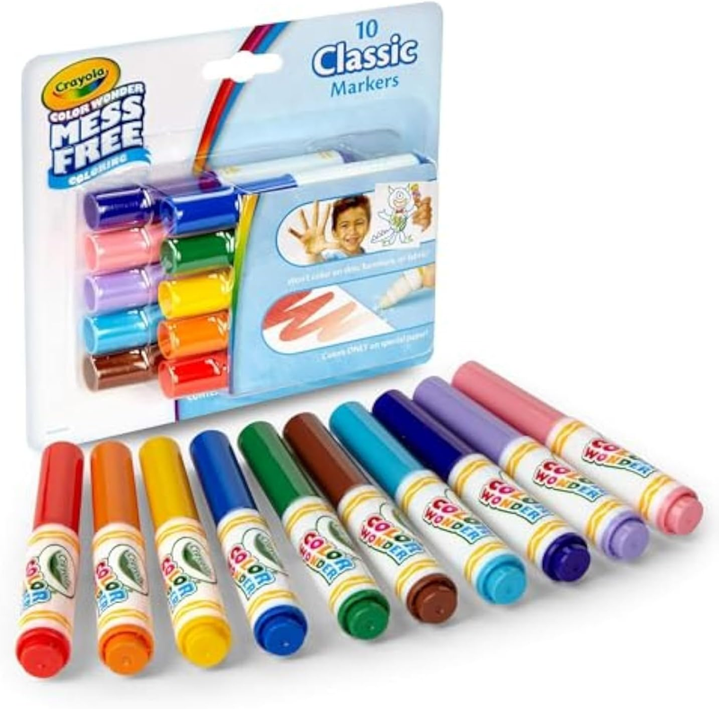 Color Wonder Mess Free Coloring 10 Classic Markers