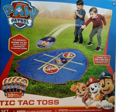PAW Patrol Tic Tac Toss Outdoor Toss Unisex Kids Summer Play Game Jakks Pacific