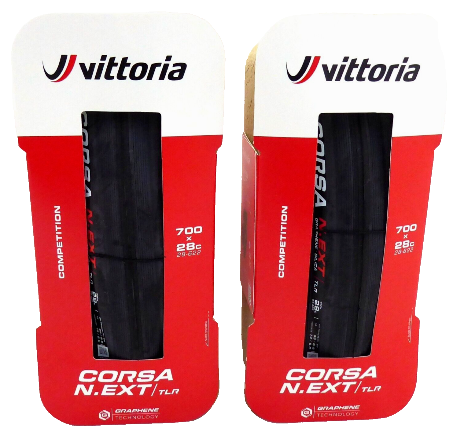 vittoria CORSA N.EXT TLR TWIN PACK　28c Corsa N.Ext Tube-Type - Competition Tires | Vittoria