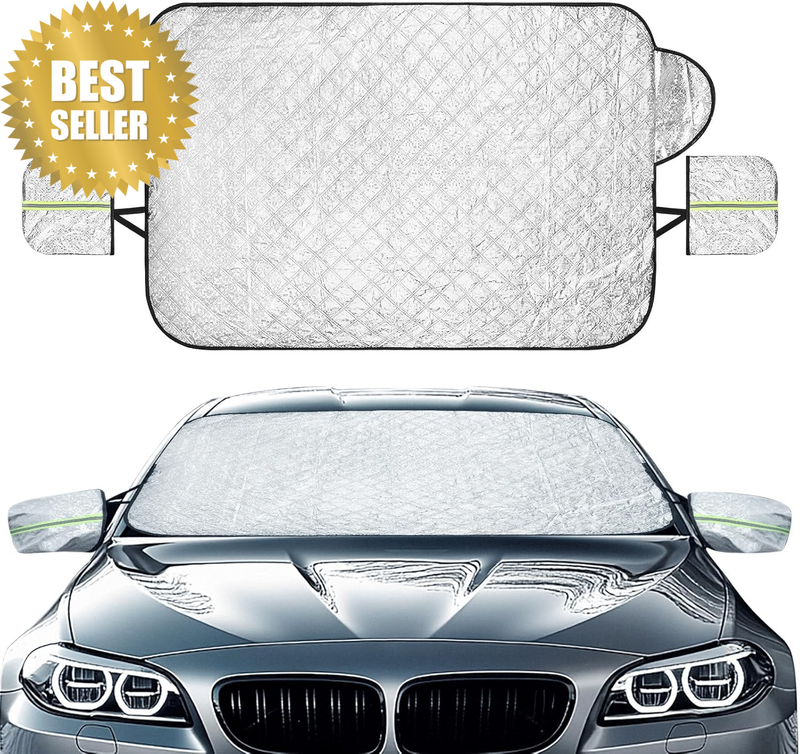 Windshield Cover for Cars, Car Window Shade, Car Sun Shade, Foldable Oxford Clot