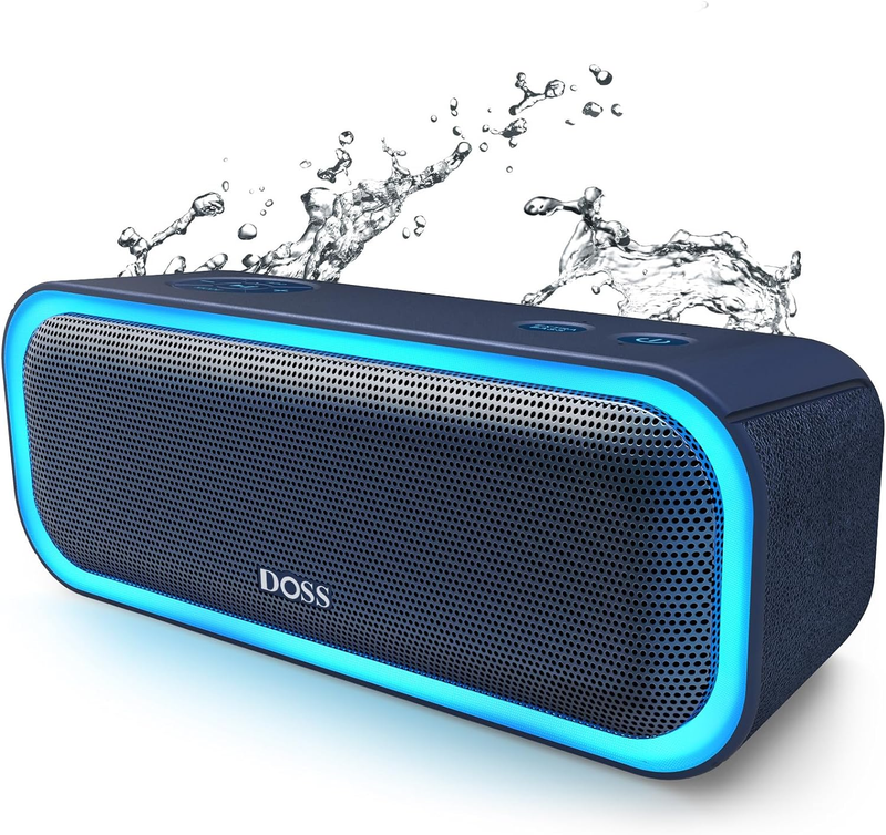 Pro Bluetooth Speaker with 20W Stereo Sound, Active Extra Bass, IPX6 Waterproof,