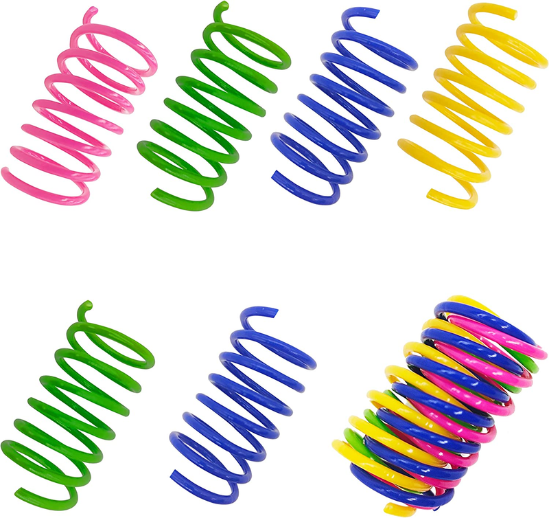Indoor Cats Kitten Spiral Spring Cat Toy