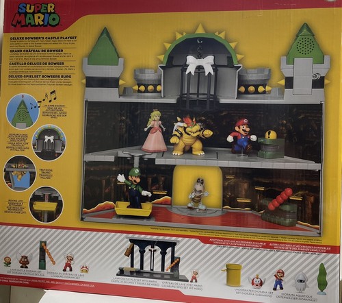 SUPER MARIO DELUXE BOWSER'S CASTLE PLAY SET. | eBay