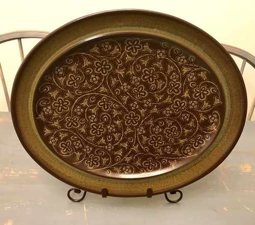 27 Piece Franciscan Madeira Earthenware Green Brown Stoneware China