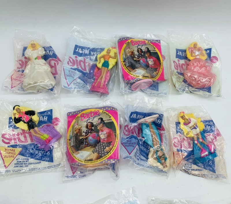 barbie happy meal toys 90s