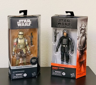 Star Wars The Black Series Carbonized Shoretrooper and Ferrix Imperial Officer