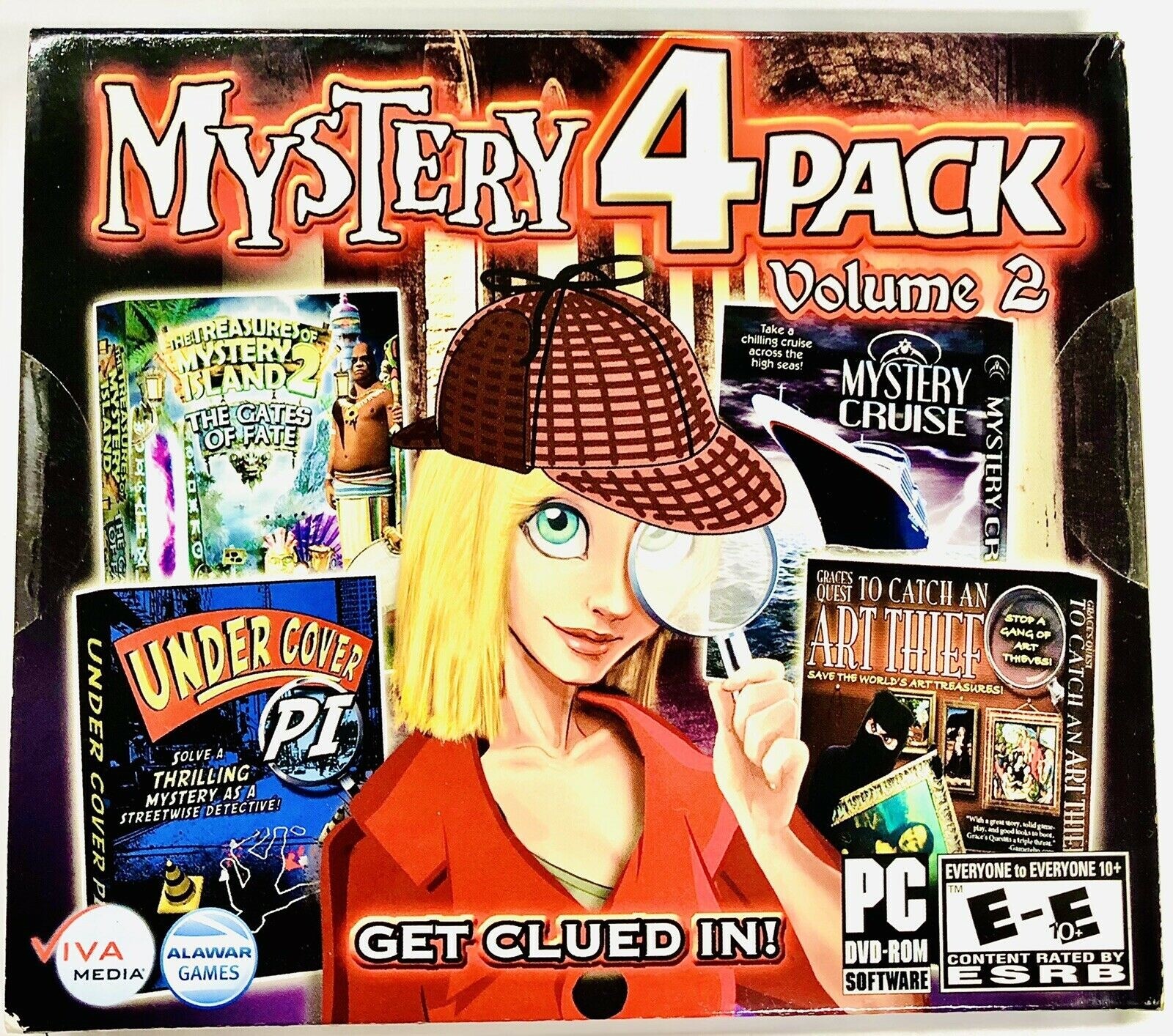 Mystery 4 Pack Volume 2 PC DVD-ROM Viva Media Alawar Games 2010 