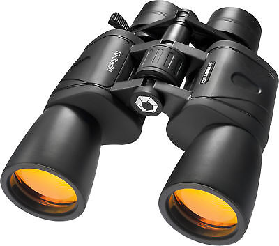 Barska 10x-30X 50mm Zoom Binoculars with Carry Case & Strap, AB10168