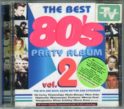 1998 The Best 80's Party Album Vol.2 Original CD Avex AVTCD-95158 OOP Rare Last