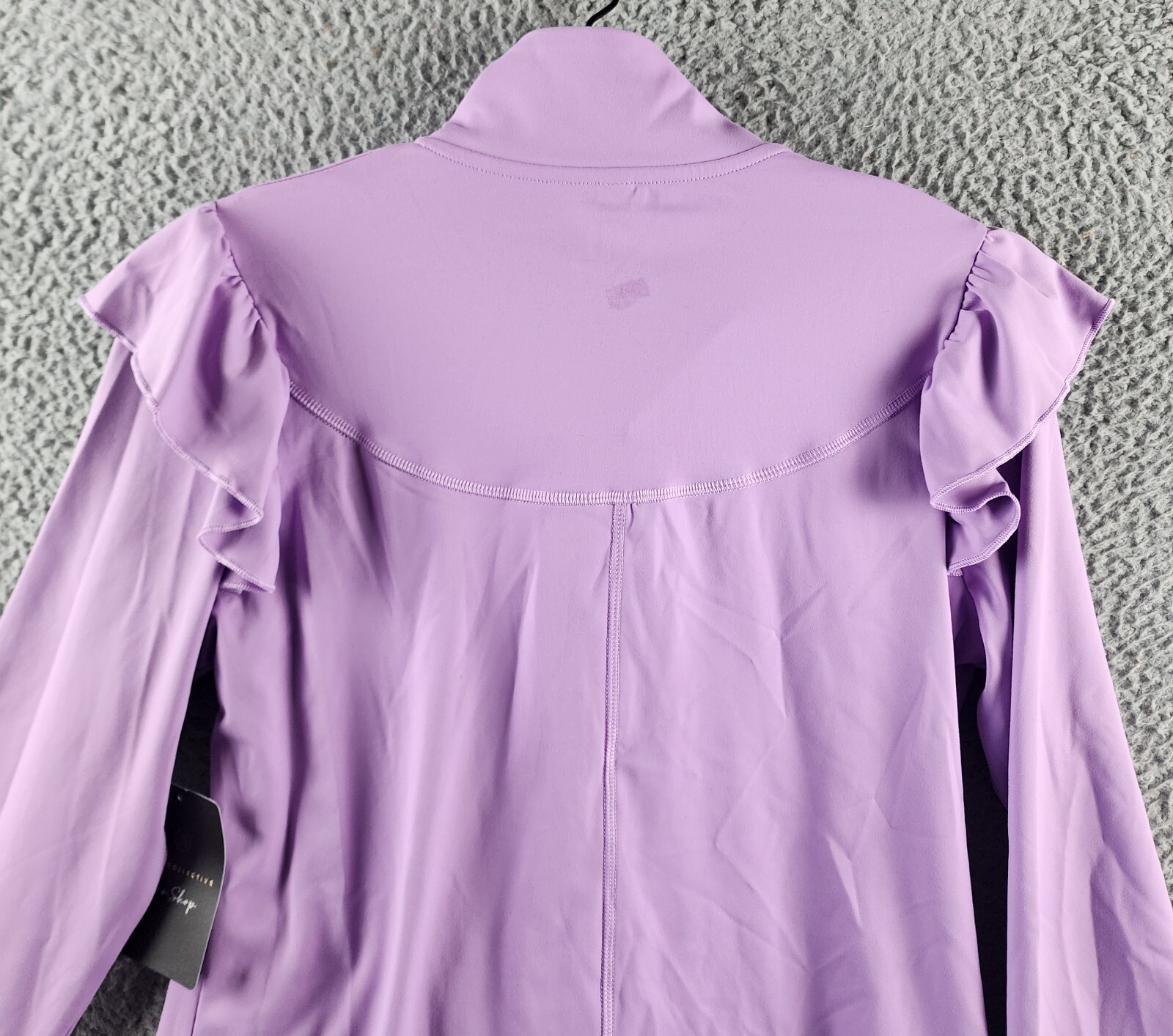 SAGE COLLECTIVE UPF 50+ Flyer Performance Track Jacket Women M Lilac Zip Closure - Picture 14 of 14