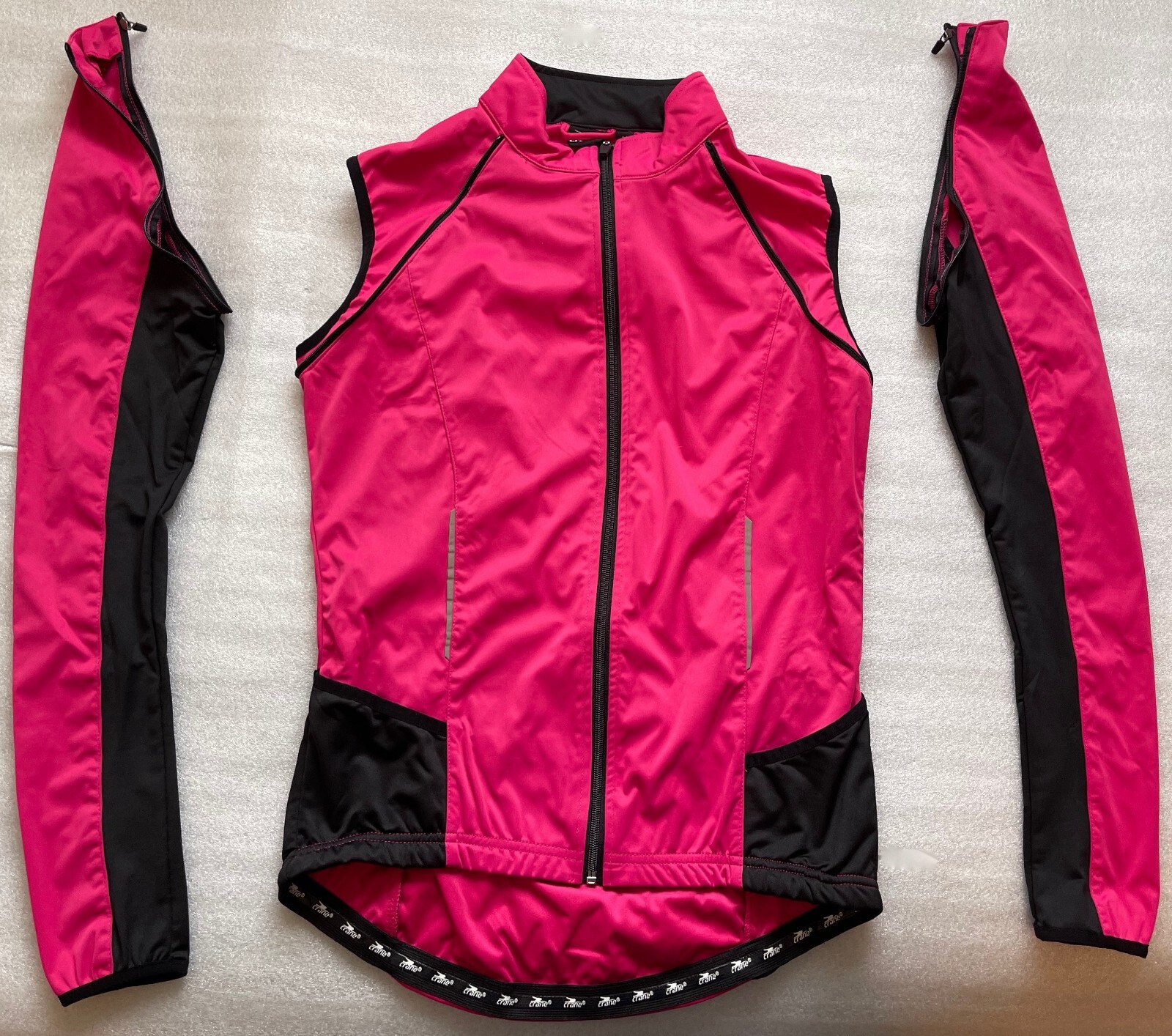 CRONOS WOMEN NYLON TRUCKER JACKET ピンク CRONOS WOMEN NYLON