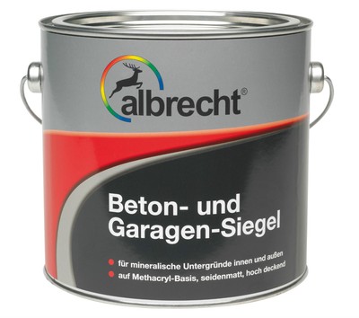 Albrecht Beton- und Garagen-Siegel Bodenbeschichtung 2,5l=17,58€/l o 5l=13,99€/l