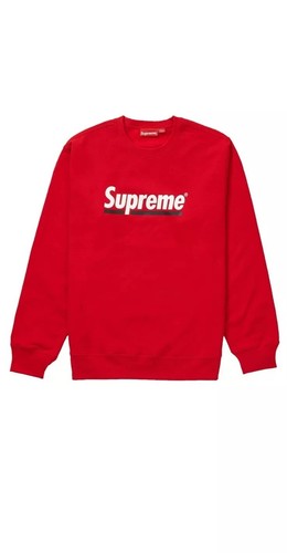 Supreme Underline Crewneck Navy シュプリーム Supreme Underline Crewneck Navy Medium S/S 20 | eBay