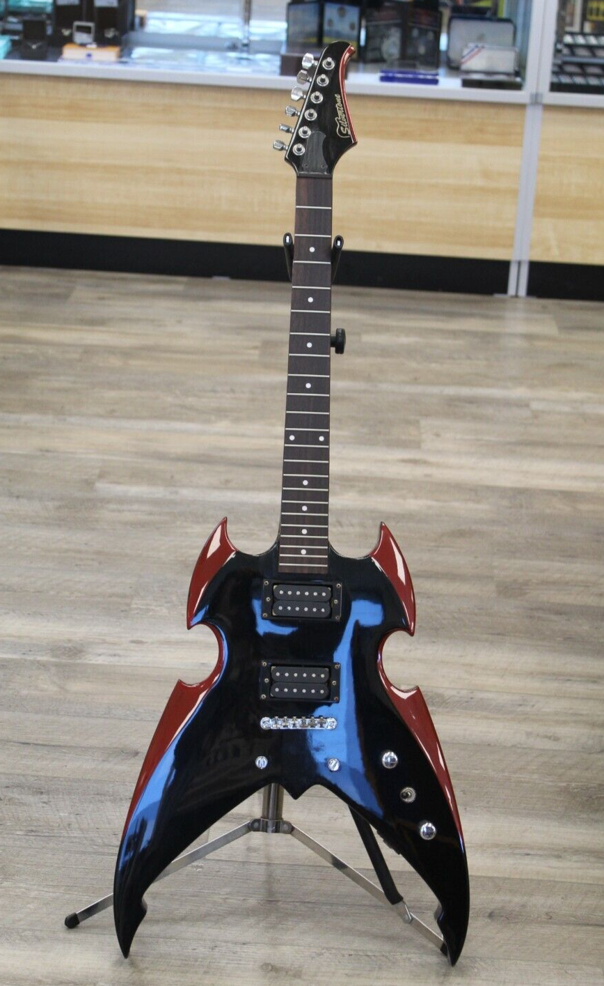 Silvertone Kiss Paul Stanley Electric Guitar *Pre-Owned Silvertone Kiss Paul Stanley Electric Guitar *Pre-Owned
