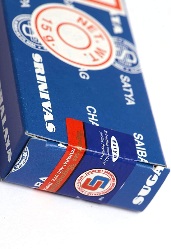 Packs of 3 Original  Sai Baba Nag Champa Incense Sticks Agarbatti 15g by