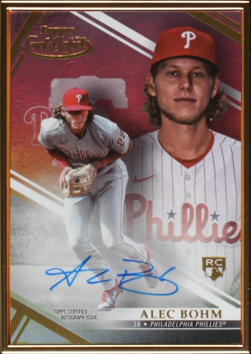ALEC BOHM　TOPPS FIVE STAR ＆  GOLD LABEL 2021 Topps Gold Label - Alec Bohm #FA-AB for sale | eBay