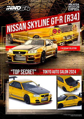 Inno64 Nissan GT-R (R34) 