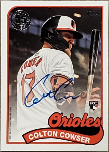 2024 Topps Update Series - Colton Cowser #89AU-CC