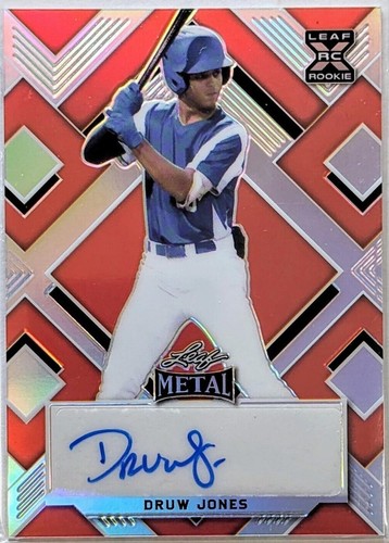 2022 Leaf Metal - Druw Jones #BA-DJ1