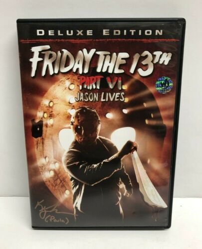 Friday the 13th Part VI Jason Lives DVD Signed by Kerry Noonan with COA (New)