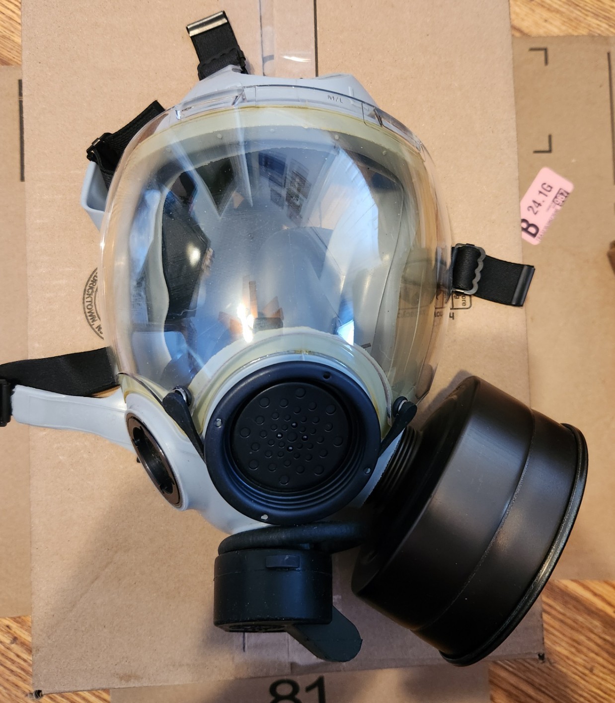 し*ま様 【実物】アメリカ軍MCU-2A/P CB ガスマスク 米軍実物 MSA MCU-2A/P ガスマスク M フィルター バッグ セット