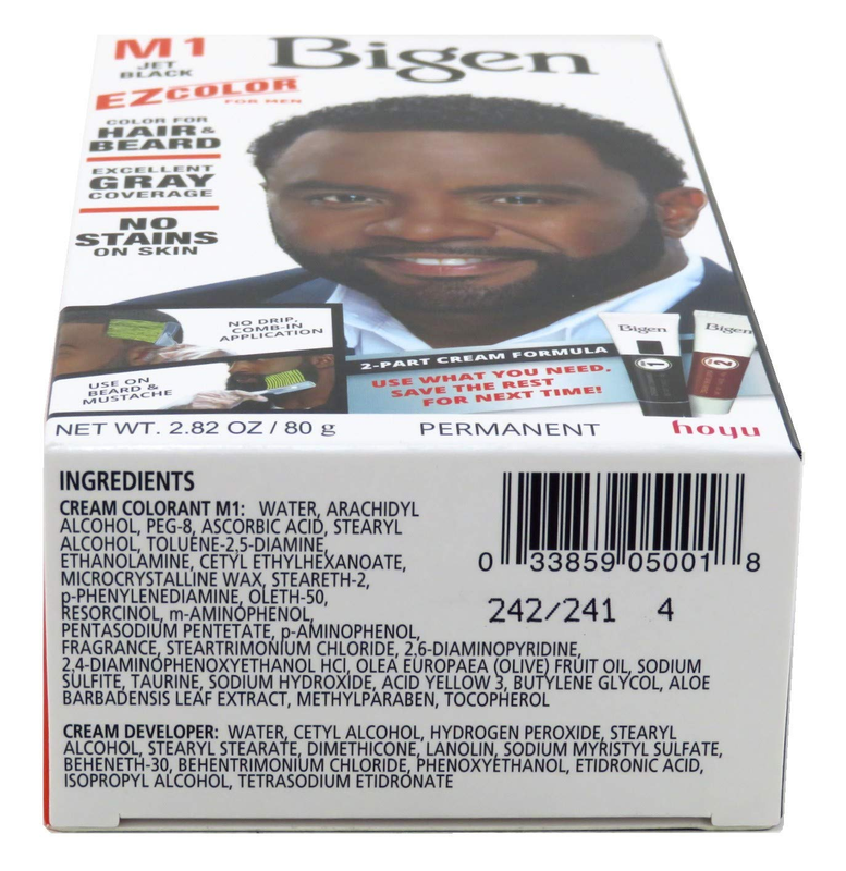 Bigen Ez Color for Men Jet Black Kit 2 Pack