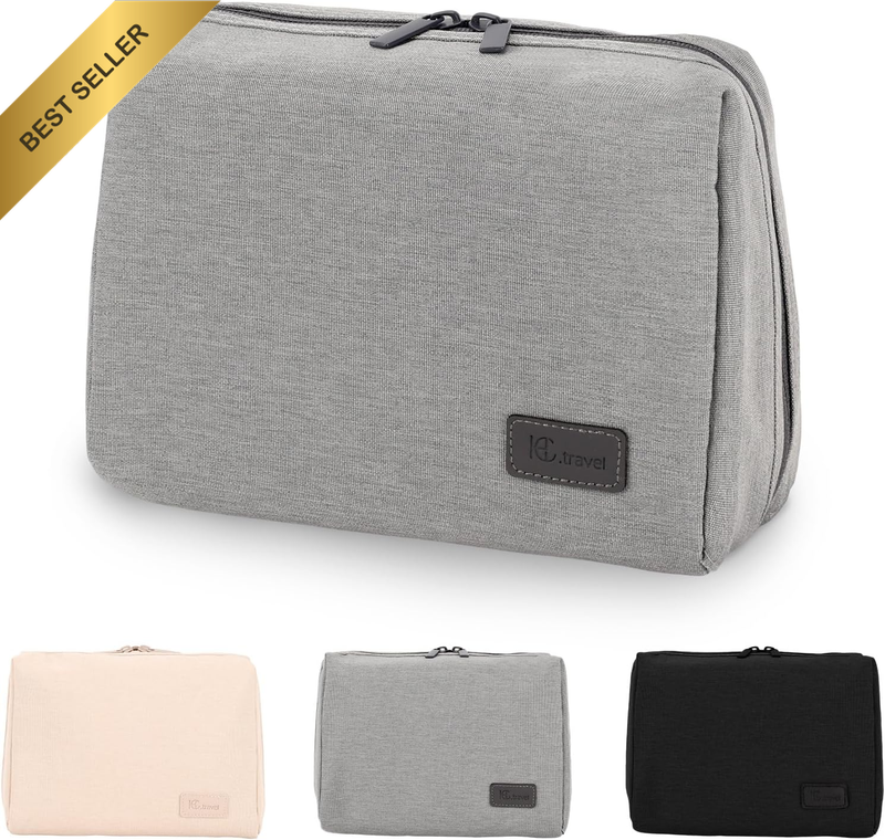 Make up Bag, Makeup Bags for Women, Travel Makeup Bag with RPET Recycled Fabric,