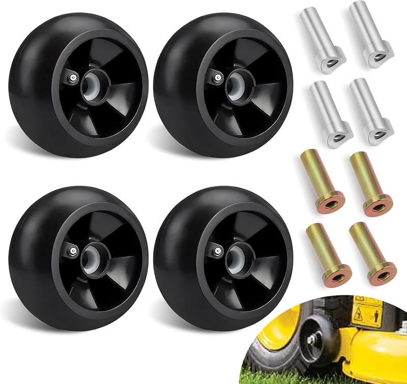 Deck Gauge Wheel Kit AM125172 for John Deere 48 54 60 72 Inch L120 L130 LA135
