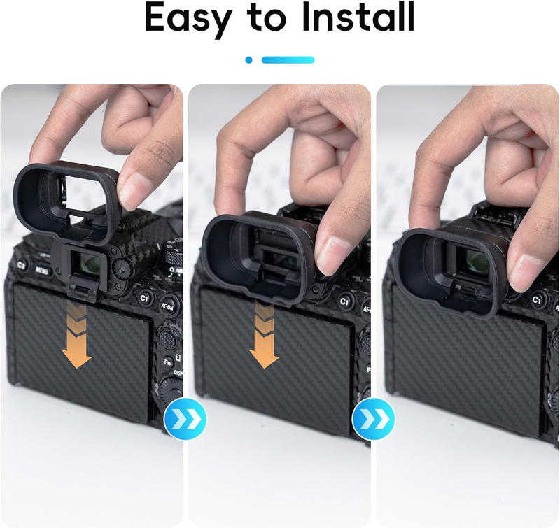 Soft Silicon Camera Viewfinder Eyecup Eye Cup Eyepiece Replacement for Sony Alph