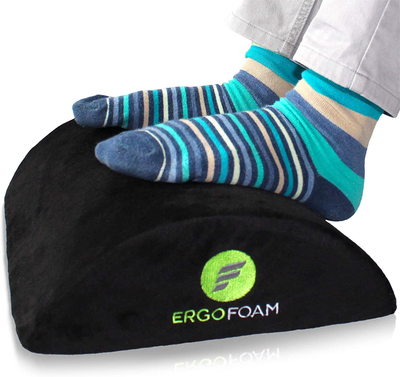 Ergo foam adjustable footrest deals