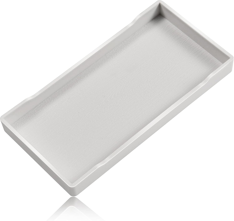 Small White Mini Tray (8 Inch X 4 Inch)