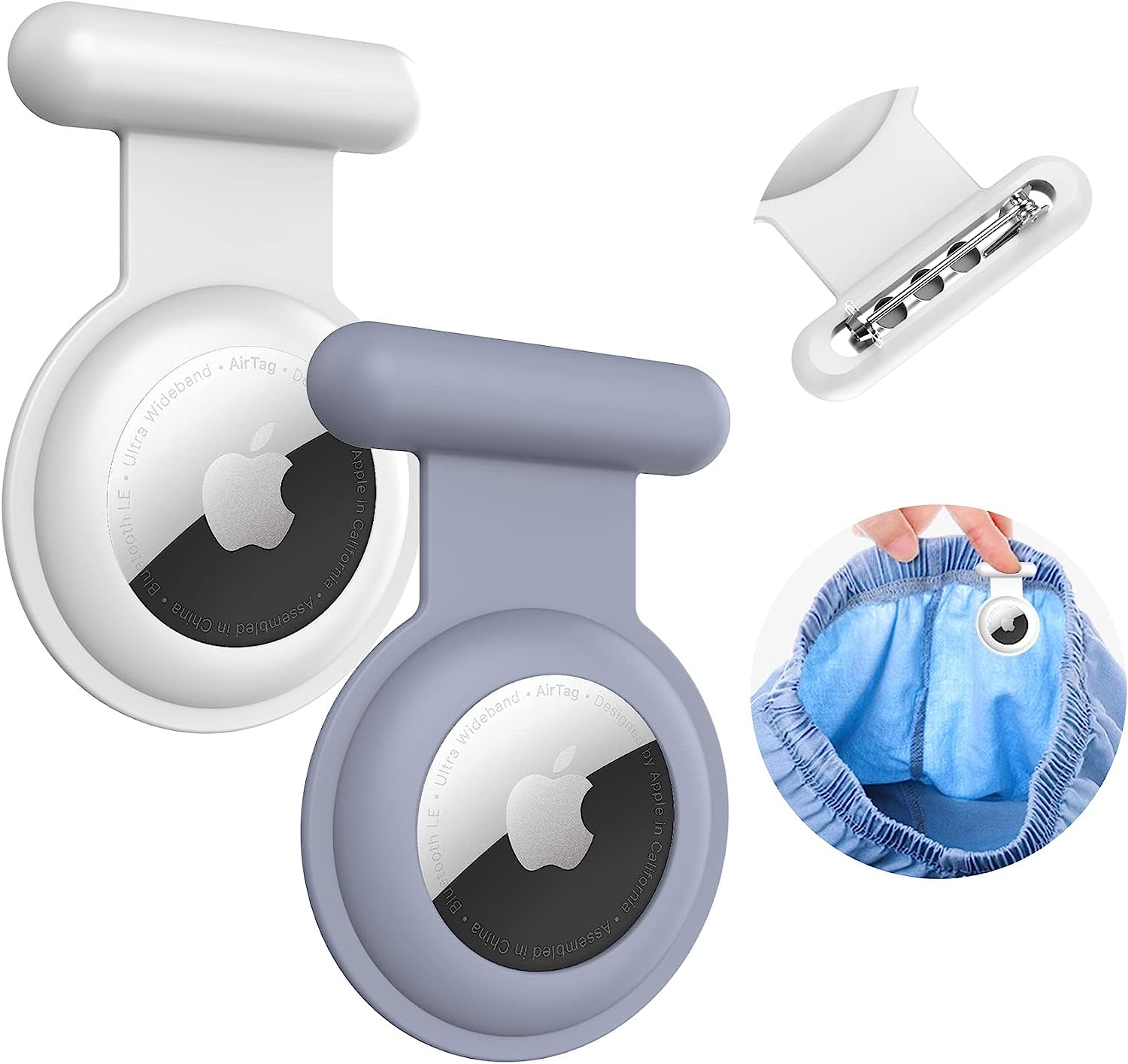 AirTag2個セット Apple AirTag 2-Pack Air Tag and Two Hard Plastic Keychain