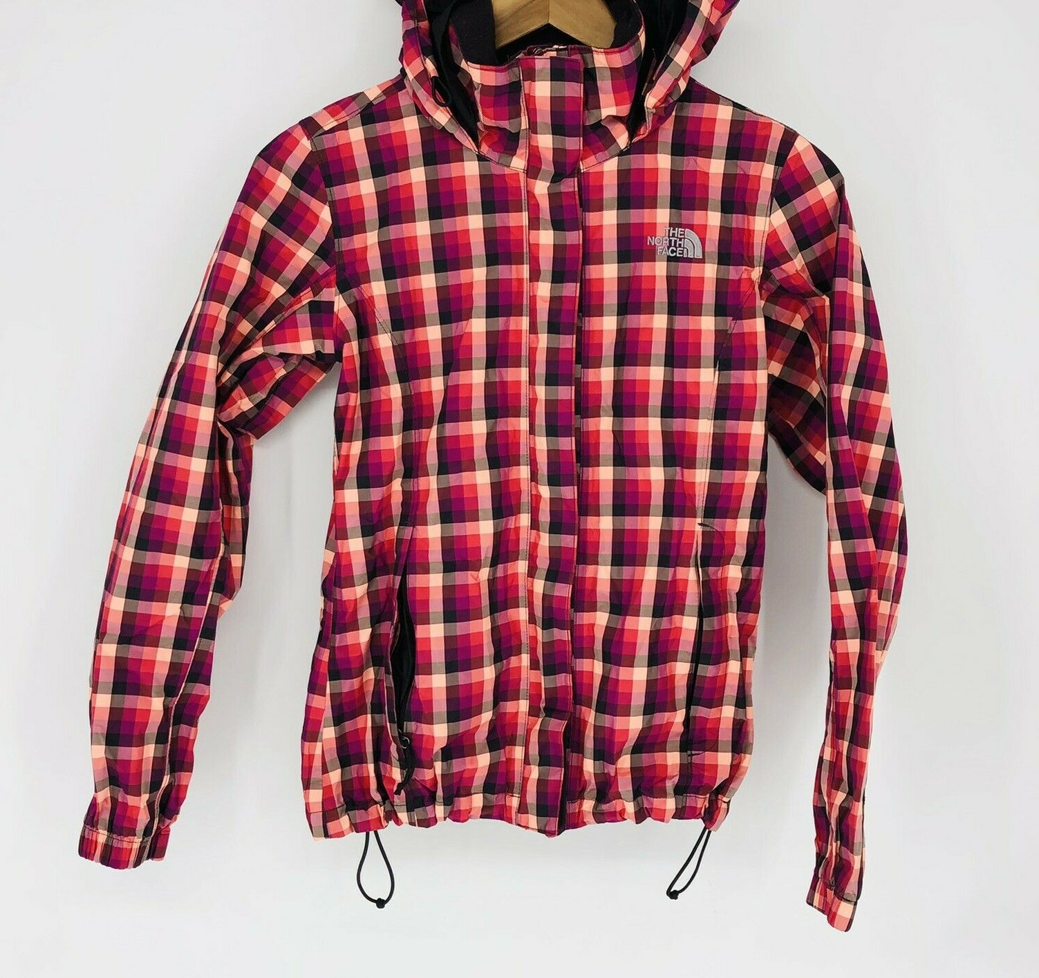 The North Face Women's Multicolor Check Gingham Print Hyvent The North Face Women's Multicolor Check Gingham Print Hyvent