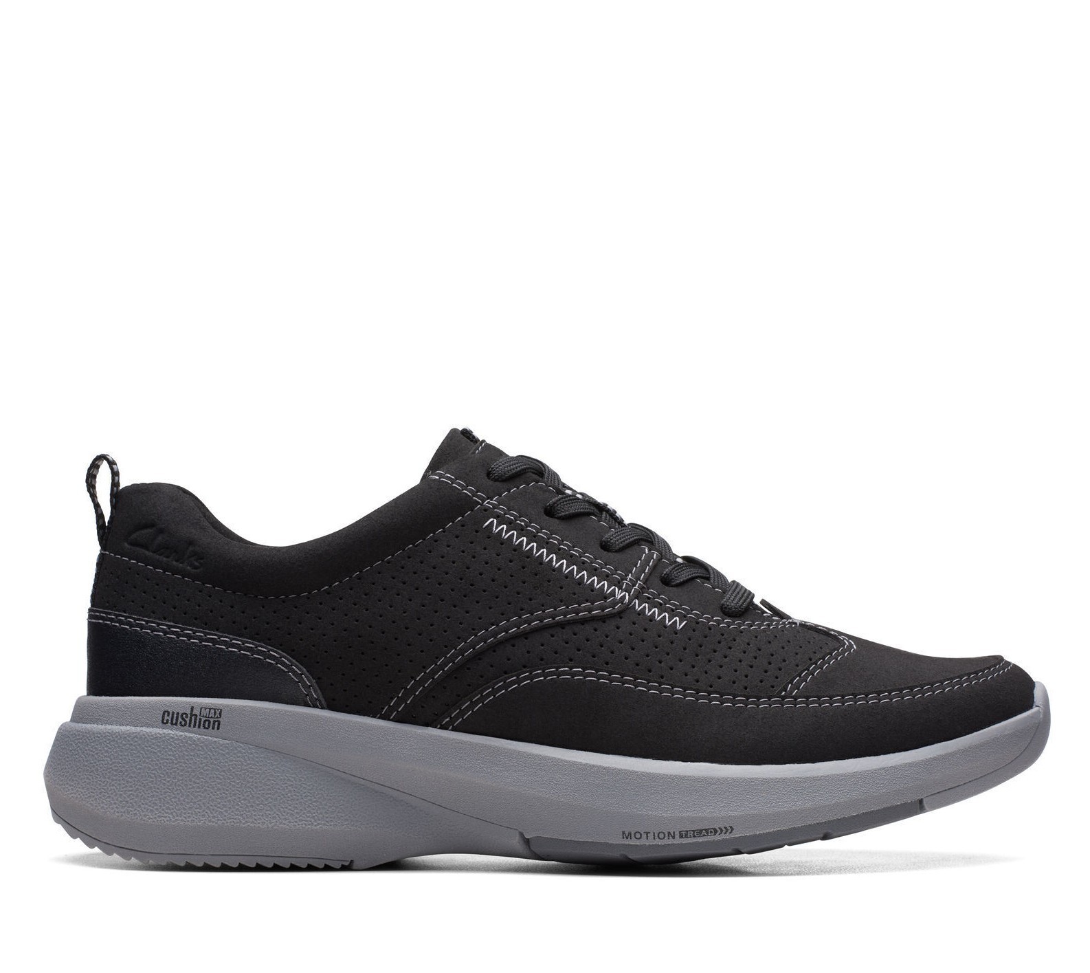 Men's Clarks Lehman Mix Black Sneaker Wide 261 71558 | eBay