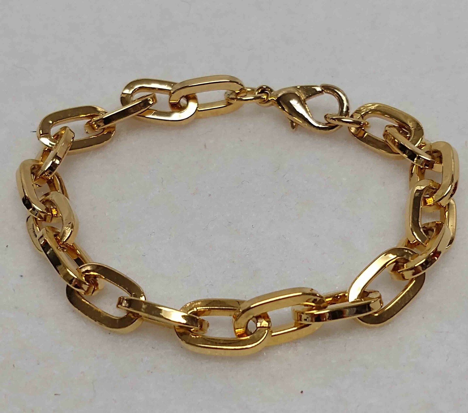 【VINTAGE HOLLYWOOD】Matte Classic Chain Bracelet Vintage Americana 8