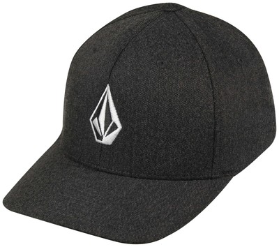 Шляпа Volcom Full Stone Heather Flexfit — классический темно-серый вереск — новинка