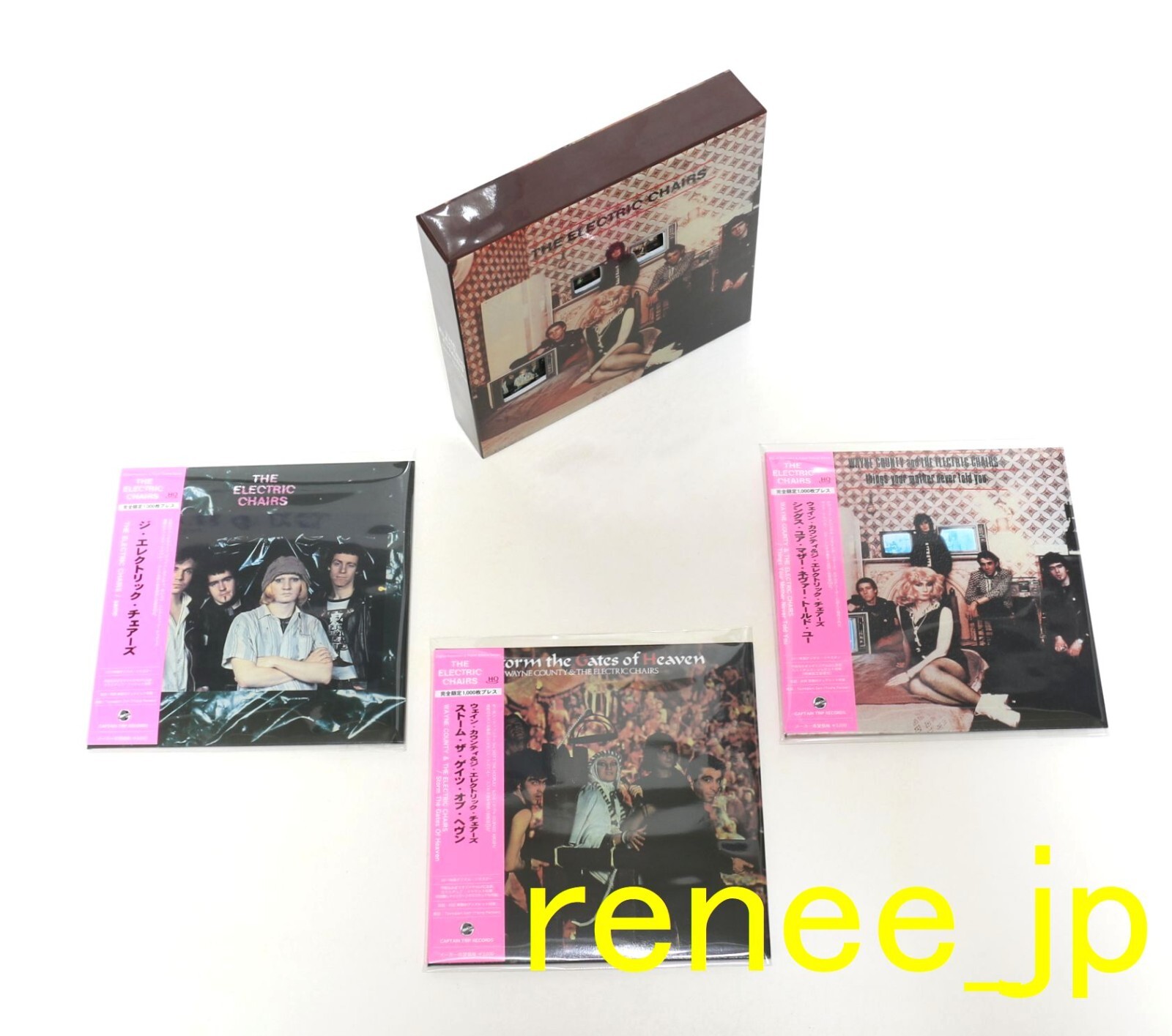 Wayne County & The Electric Chairs / JAPAN Mini LP HQCD x 3 Wayne County & The Electric Chairs / JAPAN Mini LP HQCD x 3