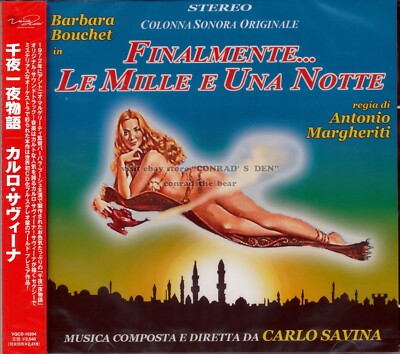 Carlo Savina ''FINALMENTE... LE MILLE E UNA NOTTE'' Japan CD SEALED out of print