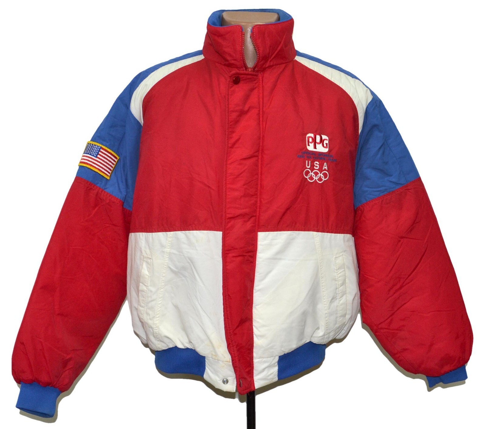 USA OLYMPIC TEAM VINTAGE BOMBER JACKET SWINGSTER XL | eBay USA OLYMPIC TEAM VINTAGE BOMBER JACKET SWINGSTER XL | eBay