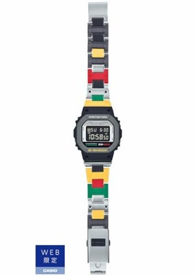 Pre-owned Casio G-shock Dw-5610mt-1jf Mixtape Multicolor Men Watch Japan Fast Ship