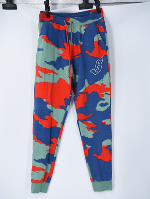 Camo joggers on sale red