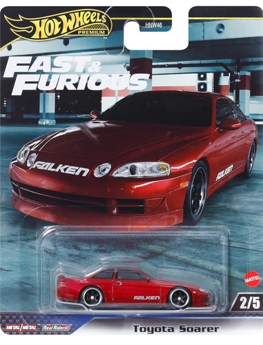 ミニカー Hotwheels FAST& FURIOUS EURO FAST Broken Box Hot Wheels Premium Car Fast and Furious Vehicles