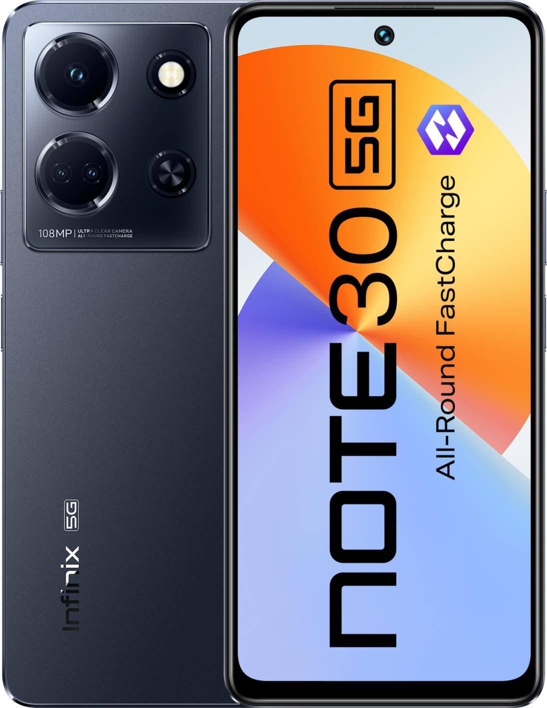 Infinix Note 30 5G(Black 256 GB)(8 GB RAM)6.78 inch Dual Sim Infinix Note 30 5G(Black 256 GB)(8 GB RAM)6.78 inch Dual Sim