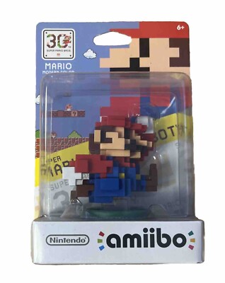 Nintendo - 30th Anniversary - 8 Bit - Mario (Modern Color) - Amiibo Sealed