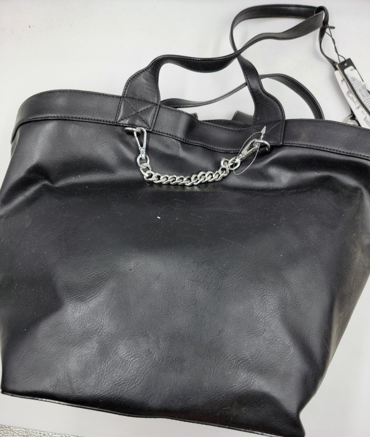 Circus by Sam Edelman Canyon Tote Bag Women's Black Top Magnetic Snap Closure - Picture 2 of 14