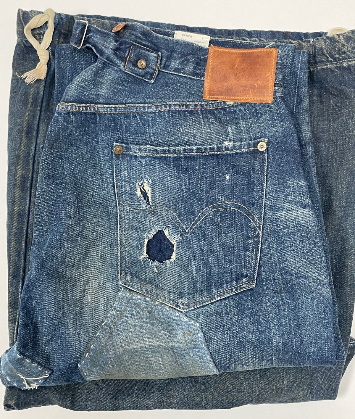 Levis Vintage Clothing LVC 2 1891-1901 Spur Bites 501 Levi Levis Vintage Clothing LVC 2 1891-1901 Spur Bites 501 Levi