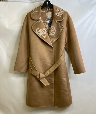ジャケット・アウター k0071piu1uguale3 FAKE FAR WRAP COAT Eva Embroidered Jacket | Marciano