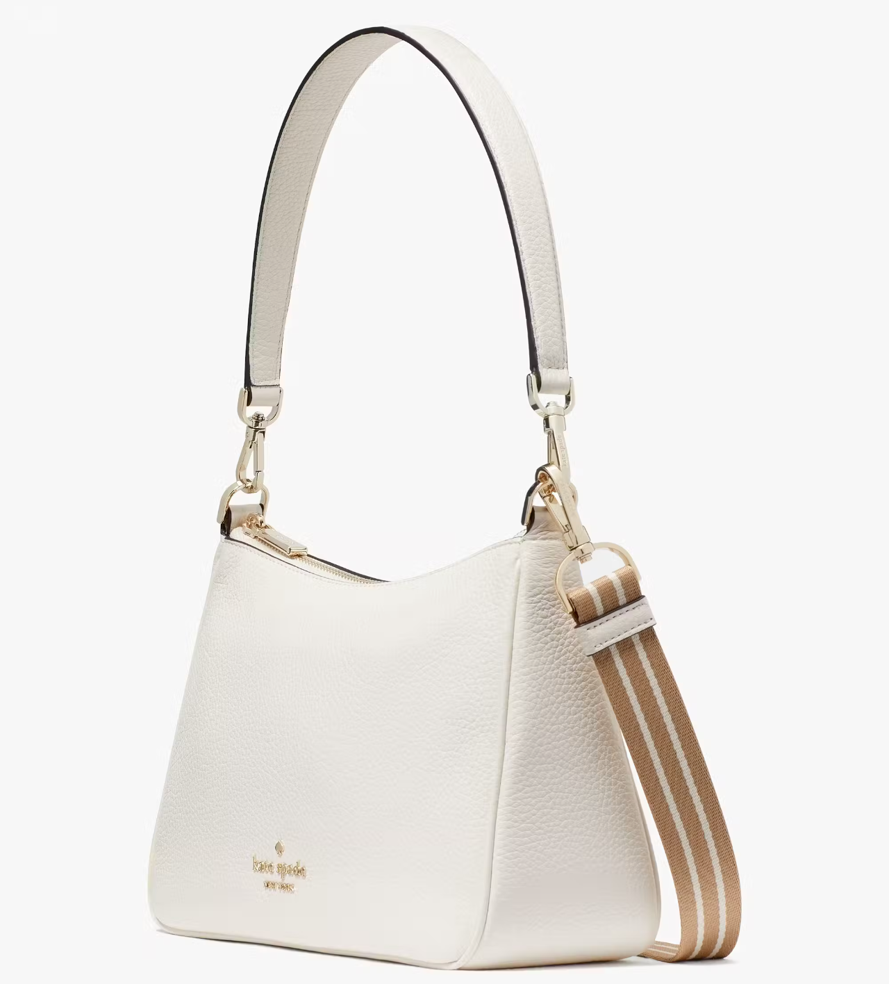 Kate Spade Rosie Shoulder Bag Parchment White Leather Purse