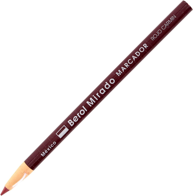 Mirado Peel off China Markers (48 Count, Red)