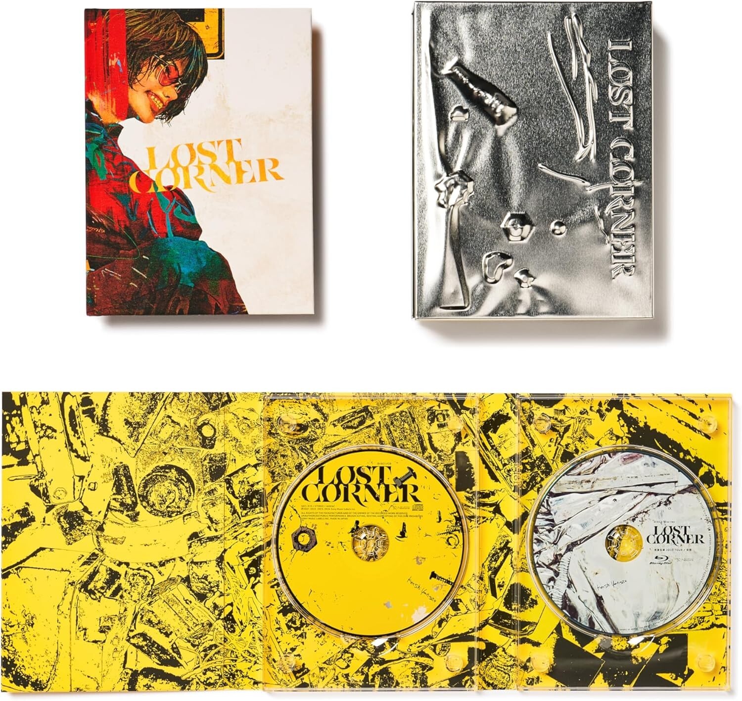 New Yonezu Kenshi LOST CORNER Video Edition CD+Blu-ray+Tin Case Japan SECL-3112 New Yonezu Kenshi LOST CORNER Video Edition CD+Blu-ray+Tin Case Japan SECL-3112